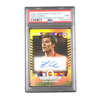 Xabi Alonso 86/99 PSA 9 - TOPPS I AM JOSE MOURINHO PLATINUM CURATED SET 2024 (Graded Card) Kommissionsware
