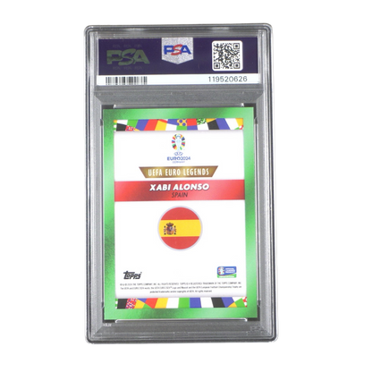 Xabi Alonso 86/99 PSA 9 - TOPPS I AM JOSE MOURINHO PLATINUM CURATED SET 2024 (Graded Card) Kommissionsware
