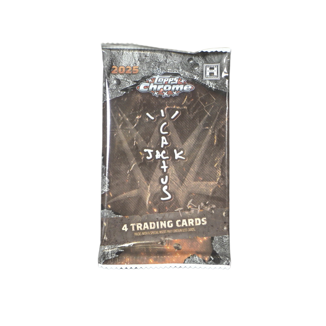 2025 Topps Chrome® WWE x Cactus Jack - Hobby Box Einzelpack
