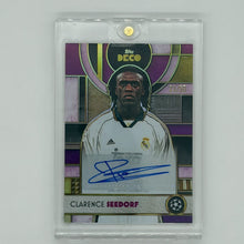 Clarence Seedorf Real Madrid UEFA CL Soccer Topps 2025 Deco Auto /50