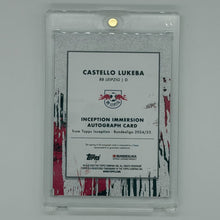 Castello Lukeba RB Leipzig Bundesliga Soccer Topps 2024 Inception Immersion Auto /5