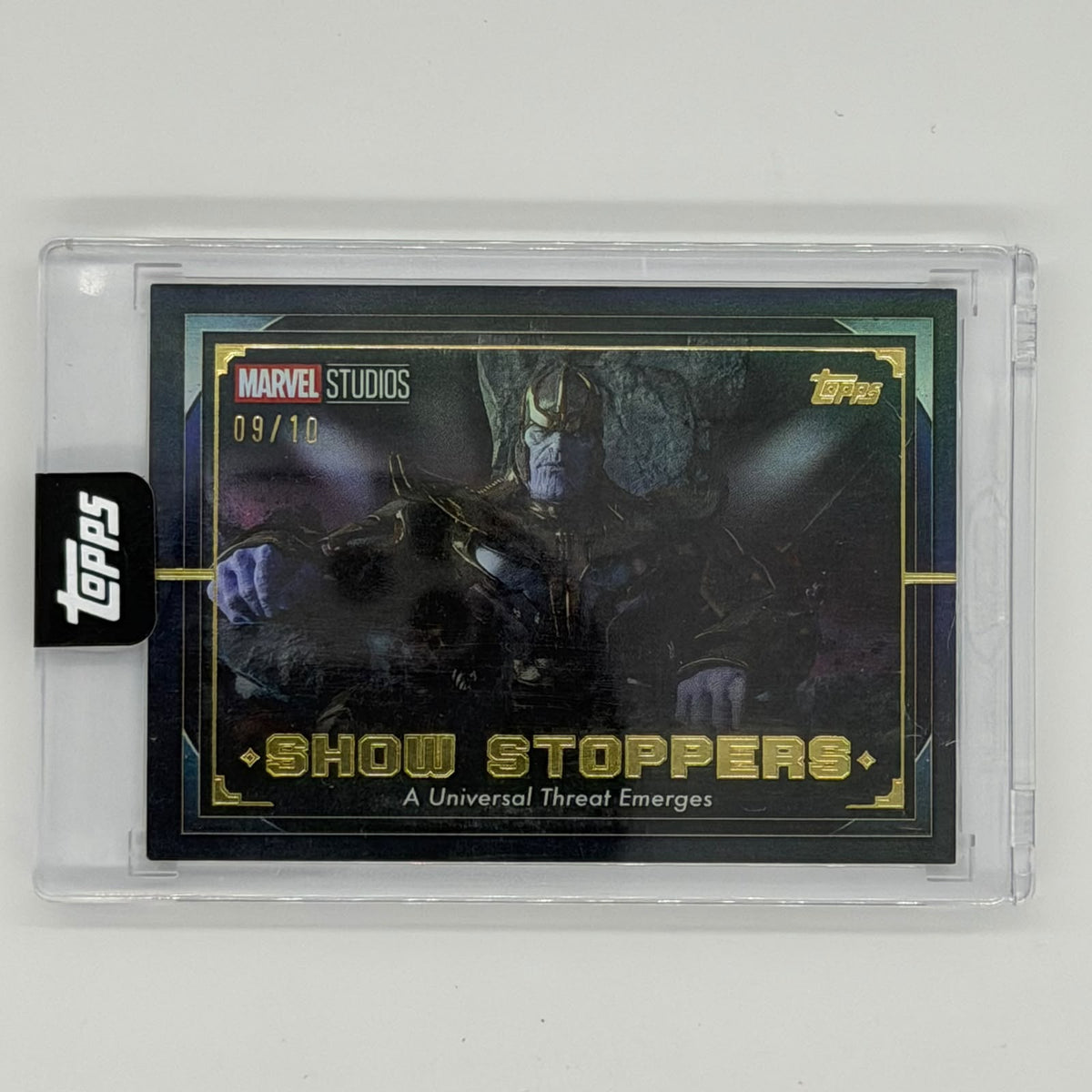Thanos Marvel Studios Topps 2025 Show Stoppers /10