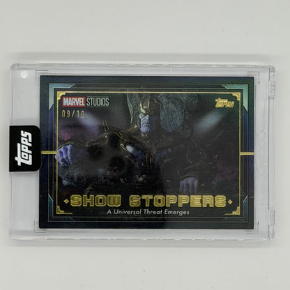 Thanos Marvel Studios Topps 2025 Show Stoppers /10