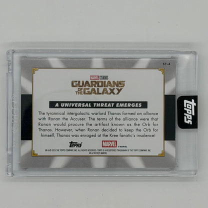 Thanos Marvel Studios Topps 2025 Show Stoppers /10
