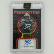 Marshawn Lloyd Green Bay Packers NFL Football Panini 2024 One Presenting Auto /25