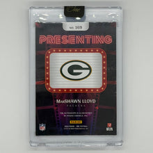 Marshawn Lloyd Green Bay Packers NFL Football Panini 2024 One Presenting Auto /25