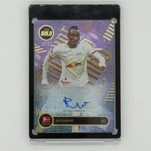 Yan Diomande RB Leipzig Bundesliga Soccer Topps 2025 Gold Future Stars Auto /50