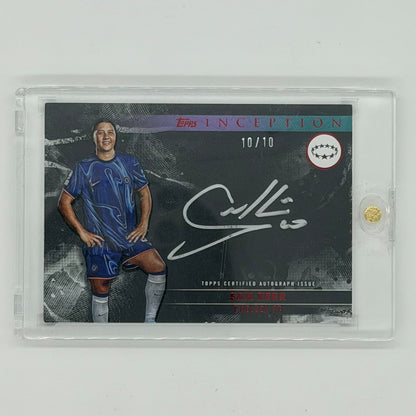 Sam Kerr Chelsea FC UEFA CL Soccer Topps 2025 Inception Auto /10