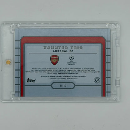 Arsenal FC CL Soccer 8bitfootball 2026 Vaunted Trio /25