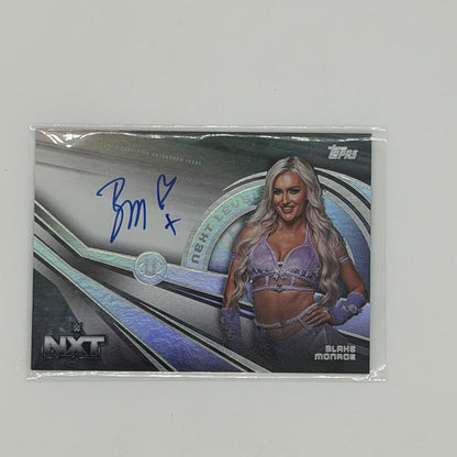Blake Monroe Wrestling WWE Topps 2026 Universe Auto