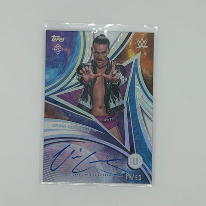 Uriiah Connors NXT WWE Wrestling Topps 2026 Universe Autographs Auto /50