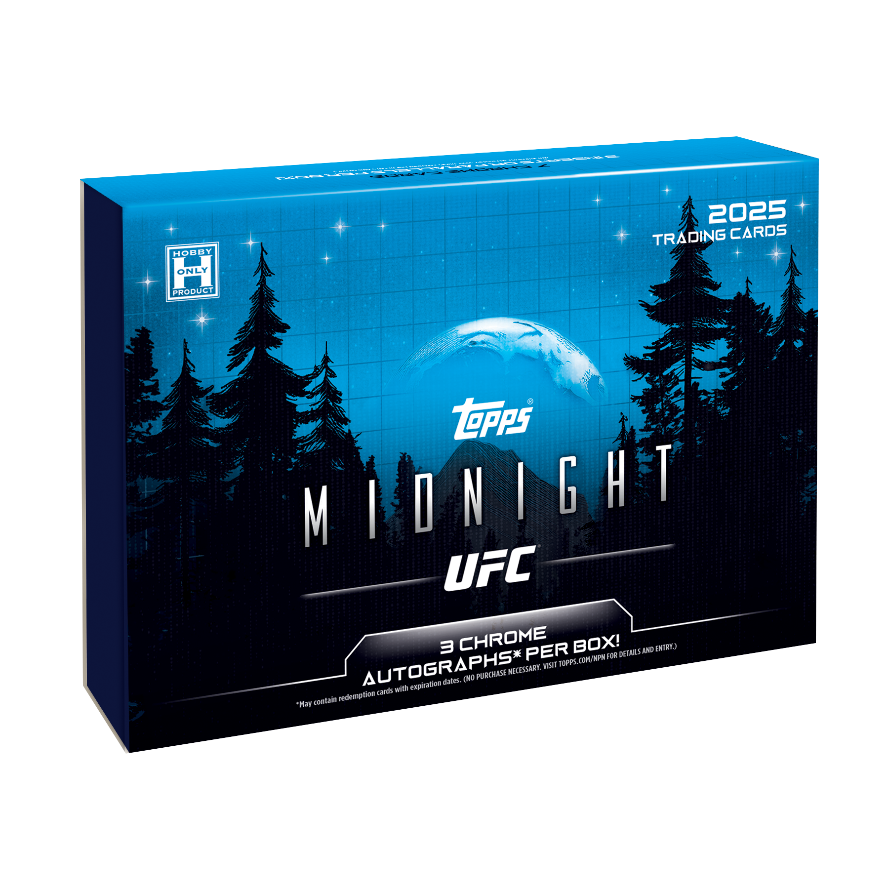 2025 Topps Midnight UFC - Hobby Box