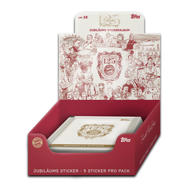 Topps - FC Bayern München – 125 Jahre Sticker (2025)
