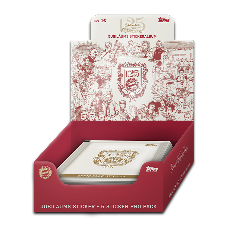 Topps - FC Bayern München – 125 Jahre Sticker (2025)