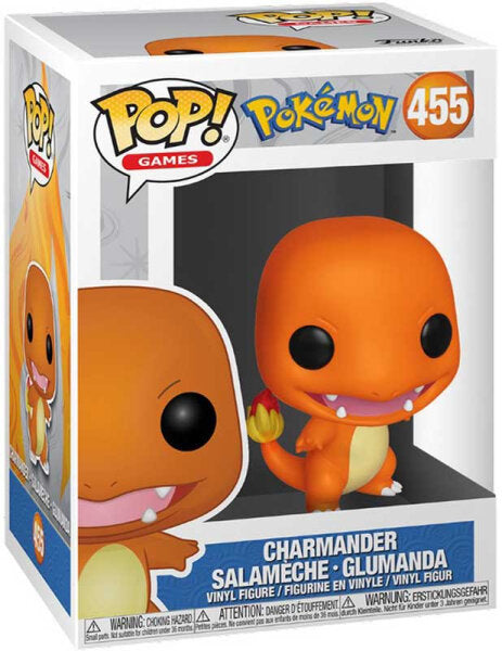 FUNKO POP! Pokémon Charmander #455 Vinyl Figur