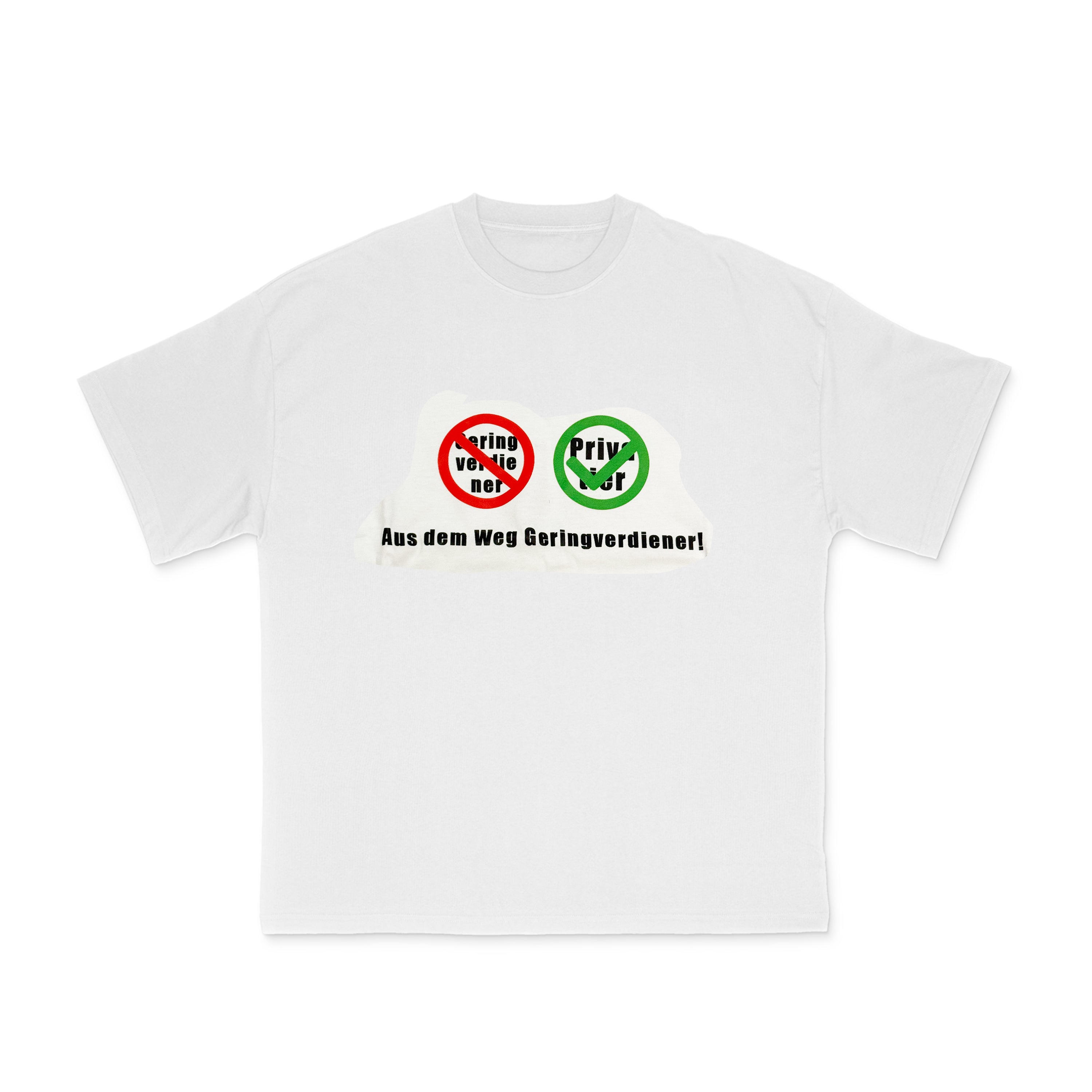 Ron Bielecki T-Shirt - Geringverdiener White