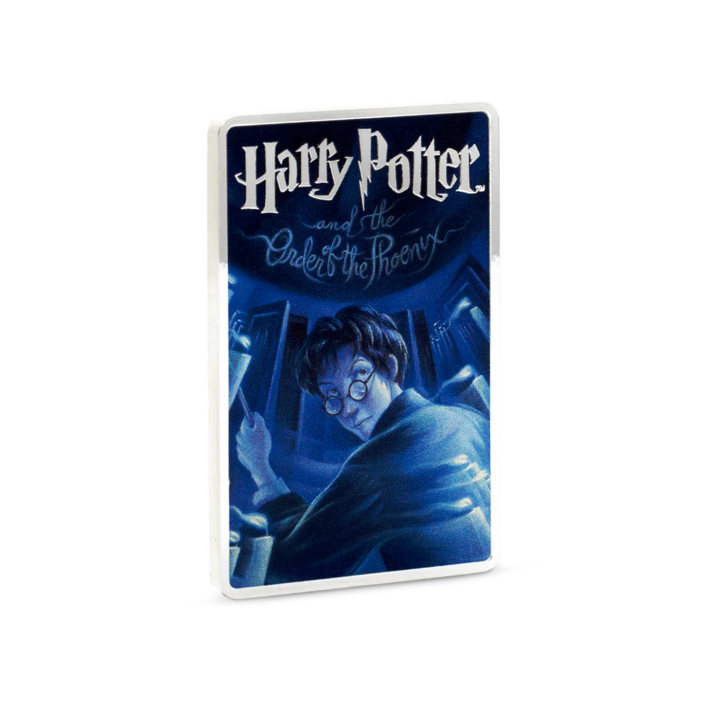 Agoro Harry Potter Book Covers: Harry Potter and the Order of the Phoenix 2oz Silver