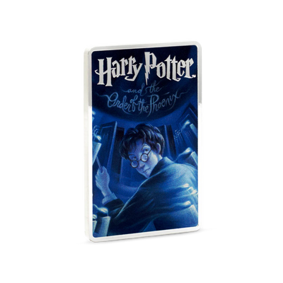 Agoro Harry Potter Book Covers: Harry Potter and the Order of the Phoenix 2oz Silver