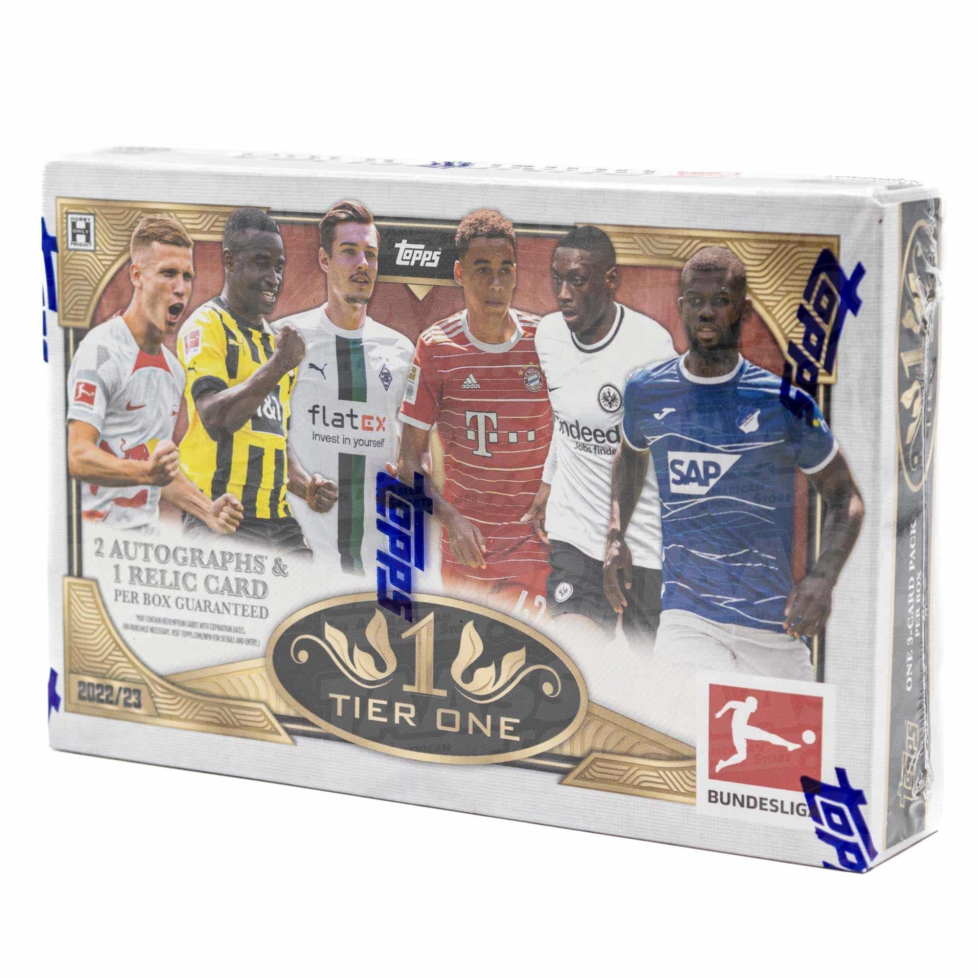 Alt - Topps Tier One Bundesliga Soccer 2022/23 - empfohlen von Atze