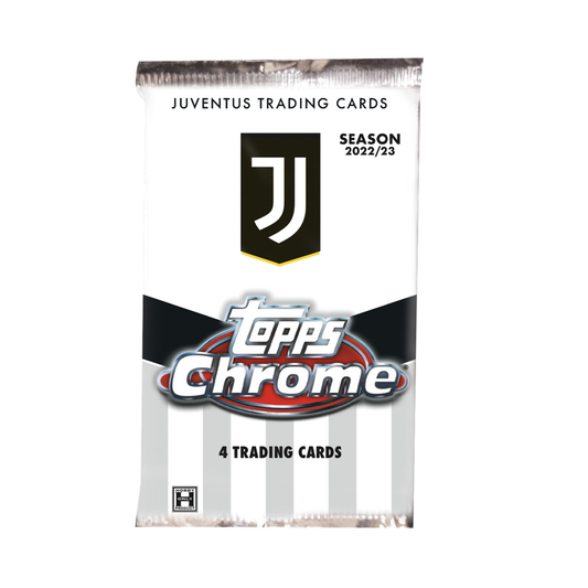 22/23 Juventus Topps Chrome - Einzelpack