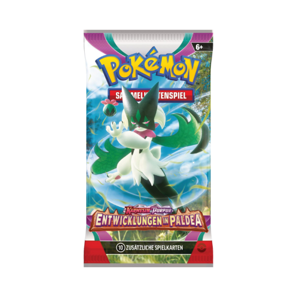 Pokémon Entwicklungen in Paldea Booster Pack