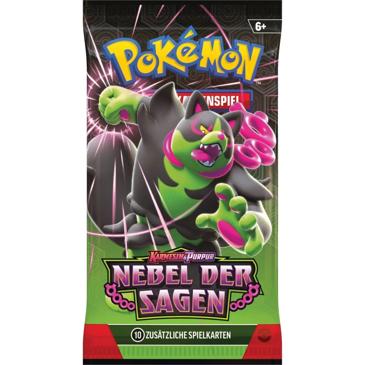 Pokémon Karmesin & Purpur Nebel der Sagen Booster