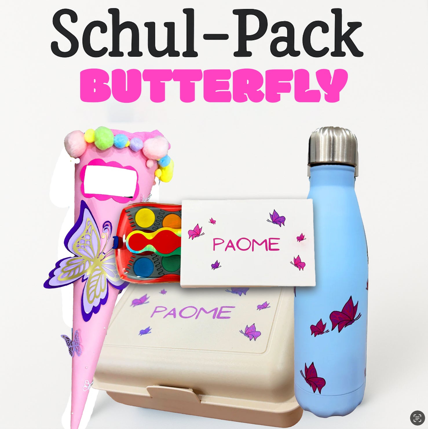 Schul-Start-Pack Butterfly
