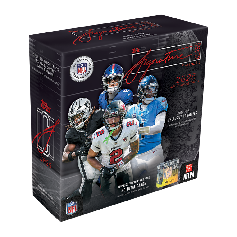 2025 Topps Signature Class Football Mega Box