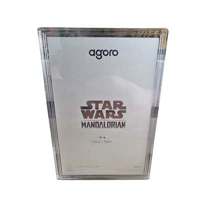 2026 Agoro The Mandalorian Grogu Alt Art 5g Silber Card