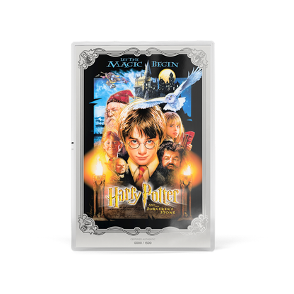 2026 Agoro Warner Bros. Harry Potter and the Sorcerers Stone 1 oz Silber Poster