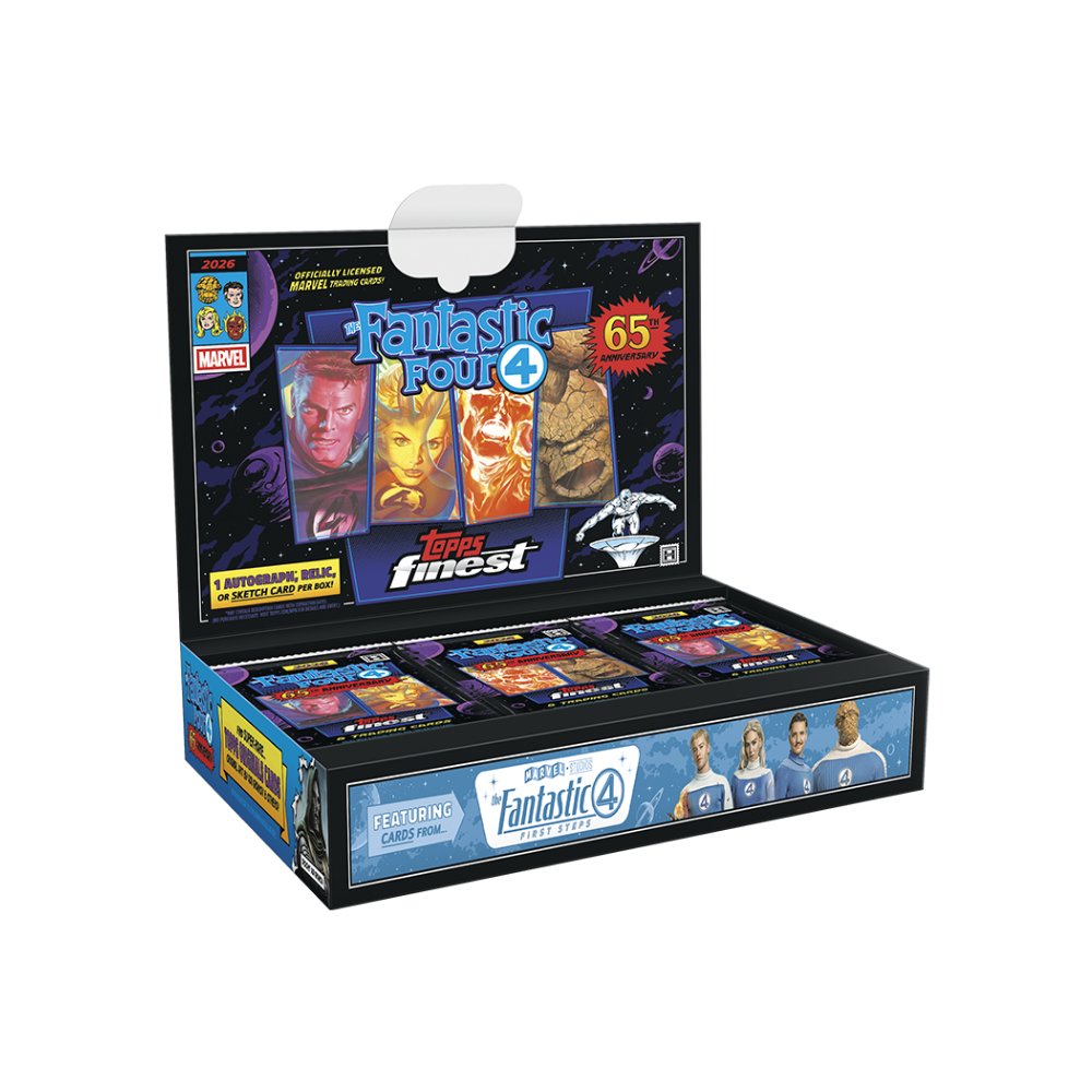 2026 Topps Finest Fantastic Four Hobby Box