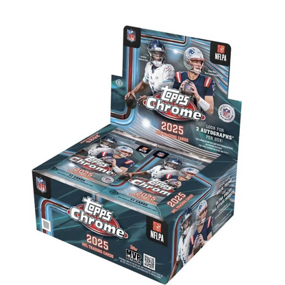 2025 Topps Chrome Football Jumbo Box
