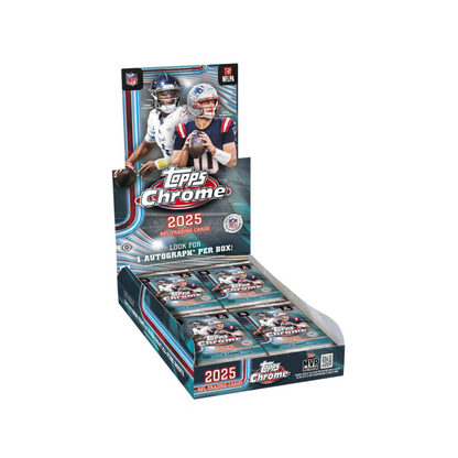 2025 Topps Chrome Football Hobby Box