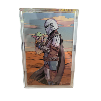 2026 Agoro The Mandalorian Grogu Alt Art 5g Silber Card