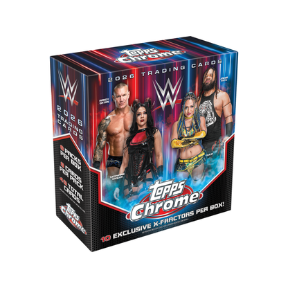 2026 Topps Chrome WWE Mega Box