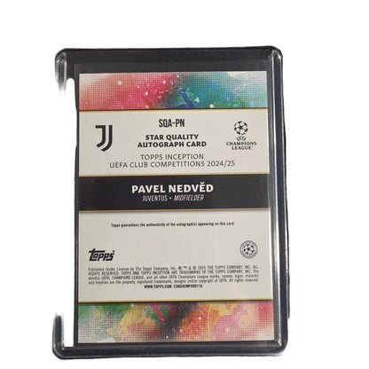 2024-25 Topps Inception UCC Pavel Nedved Juventus Auto /25