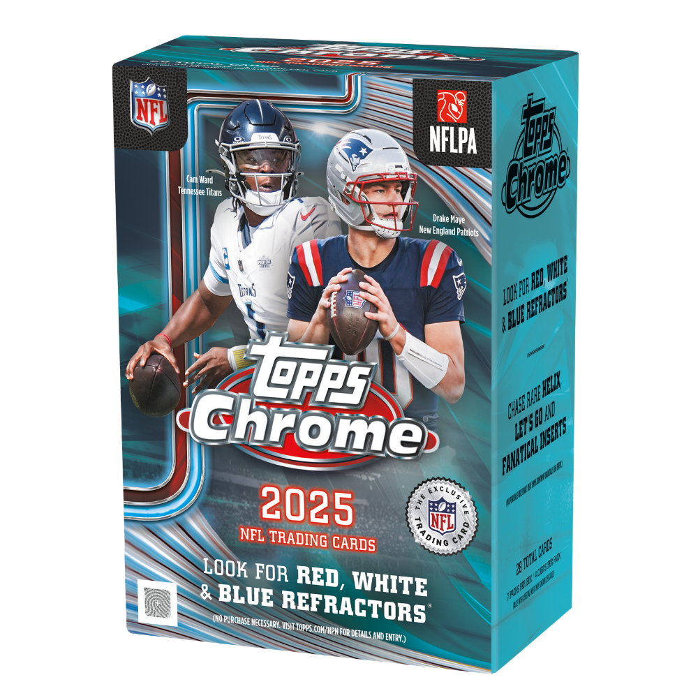 2025 Topps Chrome Football Value Box