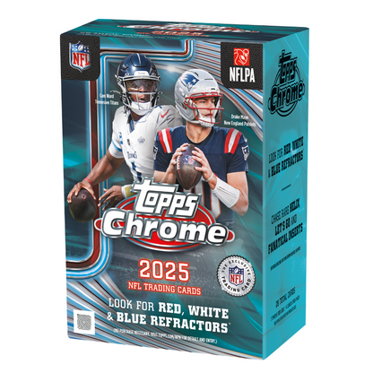 2025 Topps Chrome Football Value Box