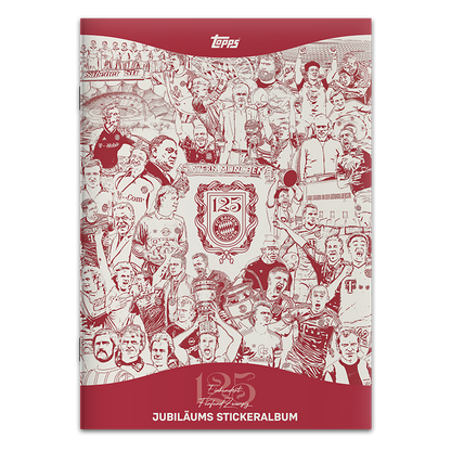 Topps - FC Bayern München – 125 Jahre Sticker (2025) - Sticker Album