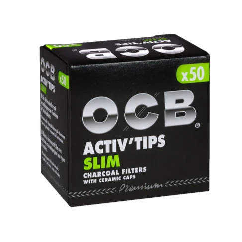 OCB Activ Tips Slim 50stk.