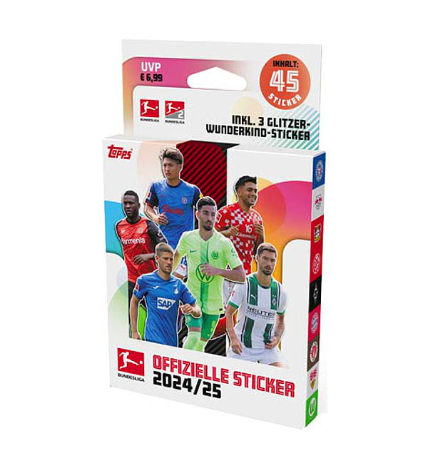Bundesliga Sticker 24/25 - Eco Pack 45 Sticker