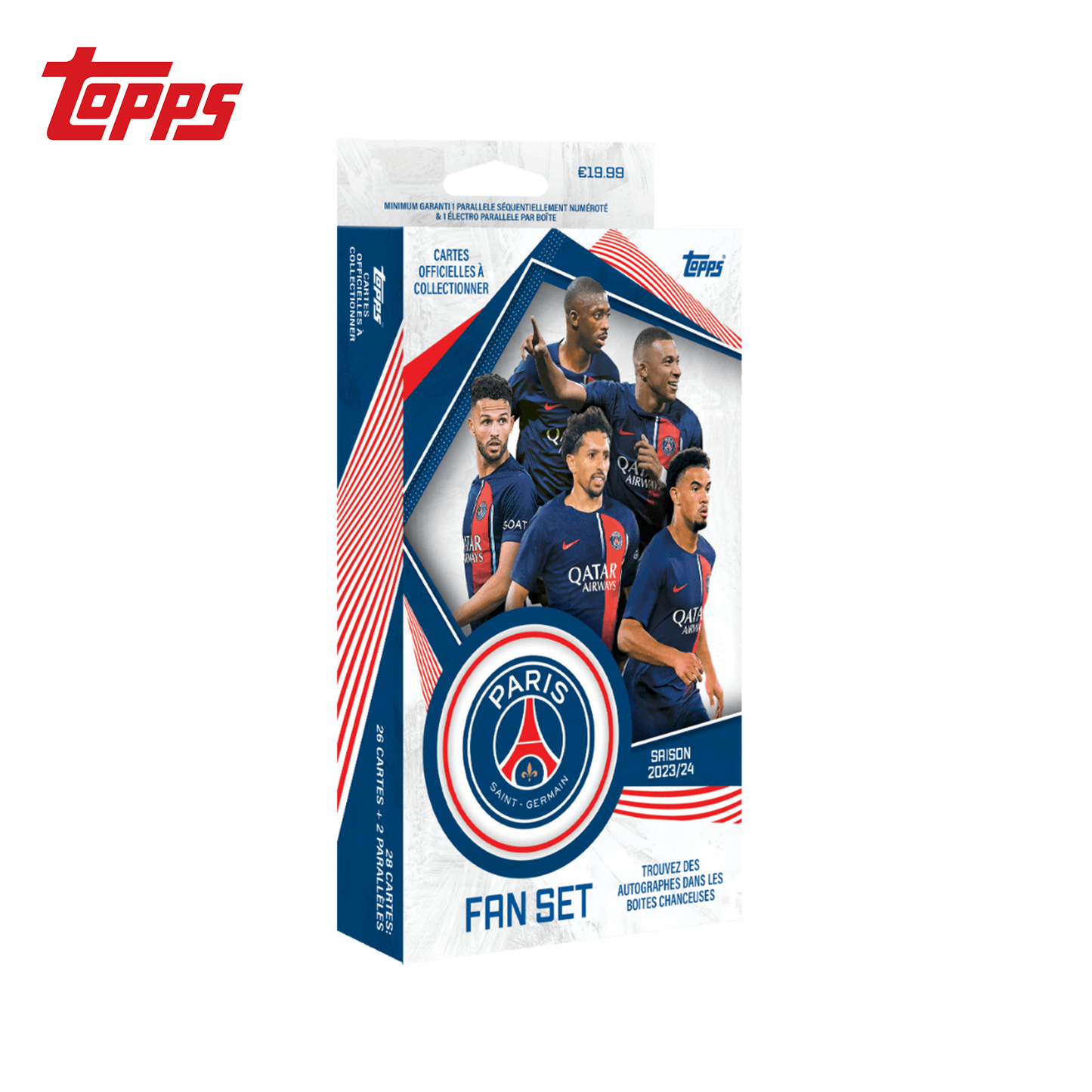 Topps Fan Set 2023/24 - Paris Saint Germain