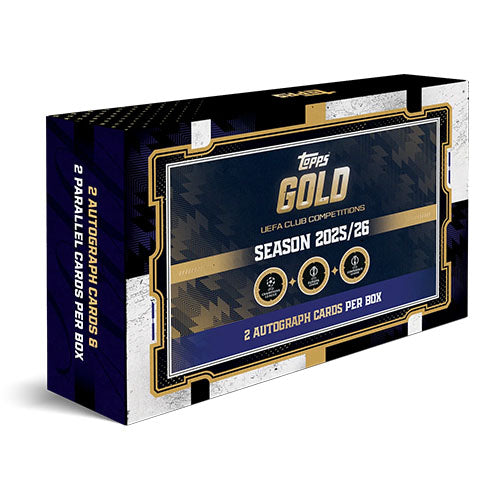 Topps 2025-26 Gold UEFA Club Competitions - Hobby Box