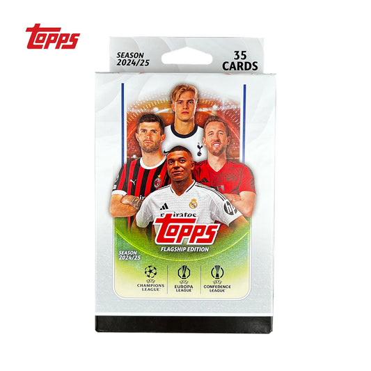 2024-25 TOPPS UEFA Club Competitions Soccer Cards Hanger Box