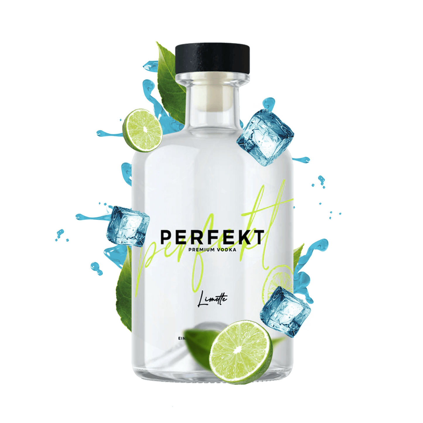 Perfekt Vodka Limette 0,5L 40% by Ron Bielecki - Der Kiosk - Offiziell