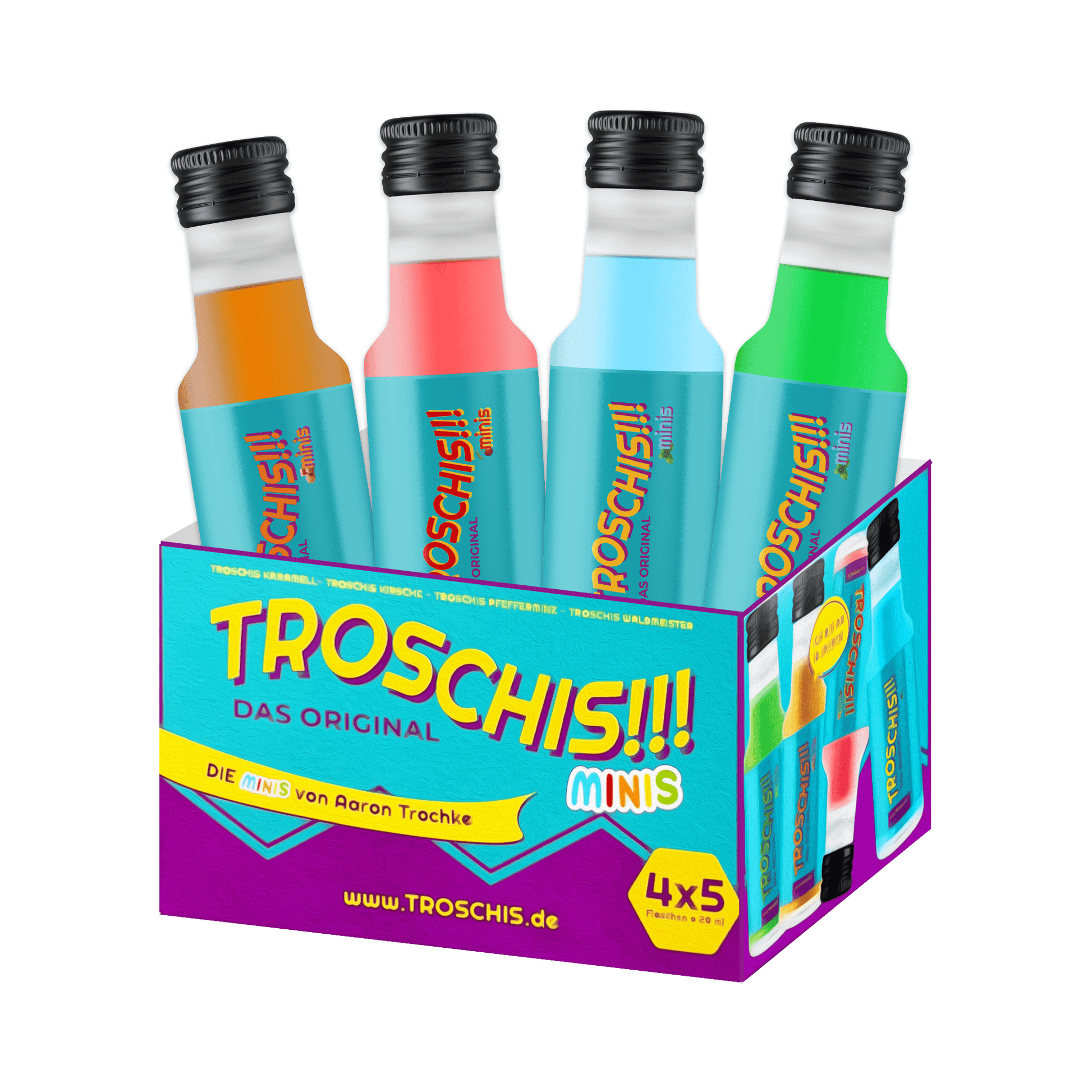 Troschis Minis 4x5 Flaschen - Der Kiosk - Offiziell